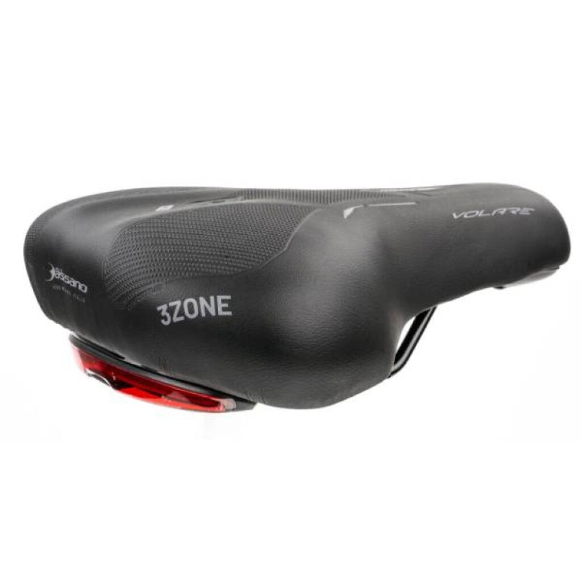 Selle Bassano Selle Bassano Saddle Vlare Icon GT XL incl. Lámpara, negra