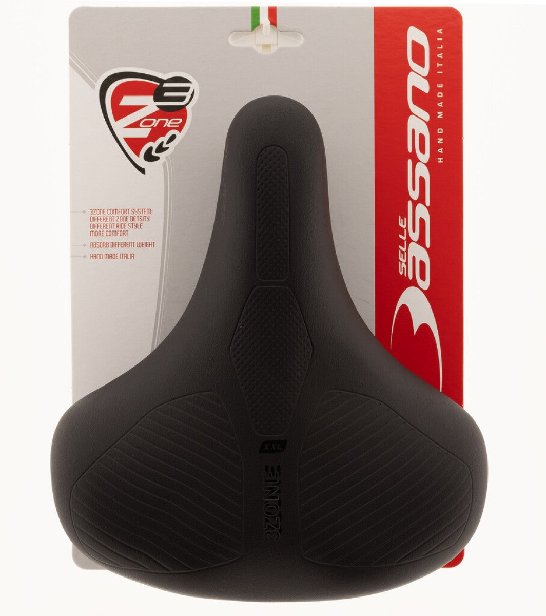 Selle bassano selle bassano saddle volare suprema xxl black heavy rider, black, sil ready