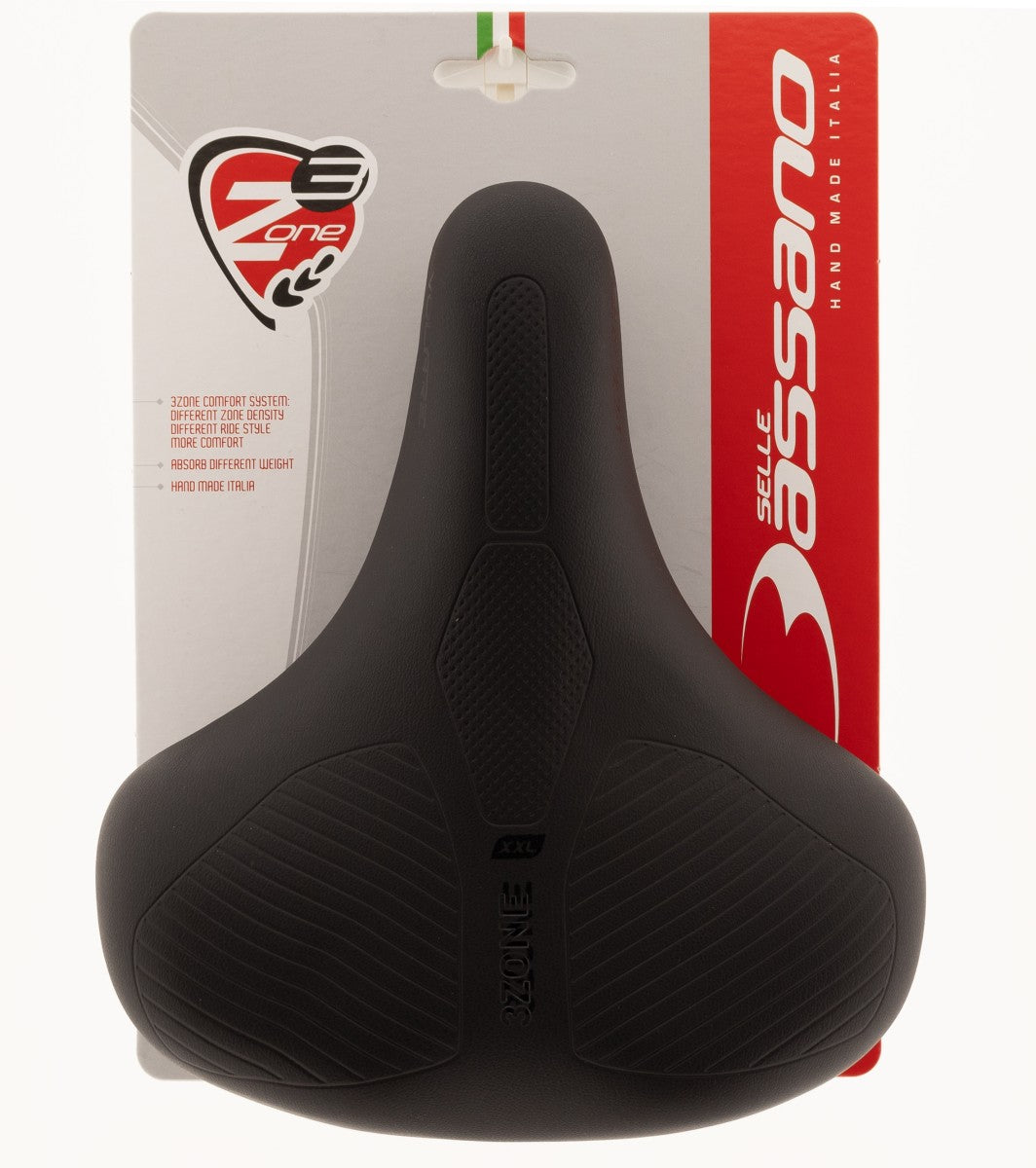 Selle bassano selle bassano saddle volare suprema xxl black with elastomer