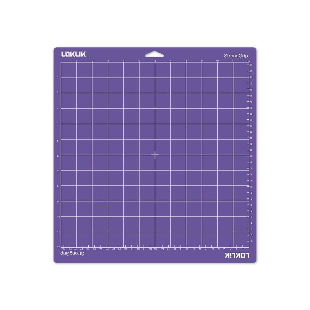 Loklik • snijmat strong grip 30,5x30,5cm paars 3st.