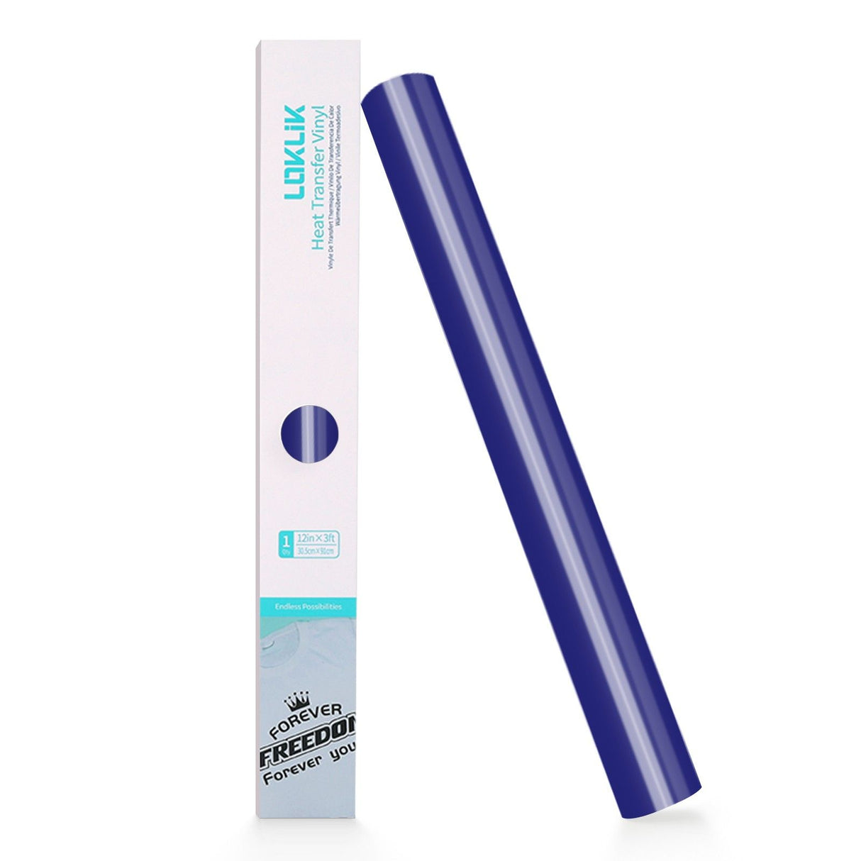 Loklik • flexfolie basic koningsblauw 30,5x180cm