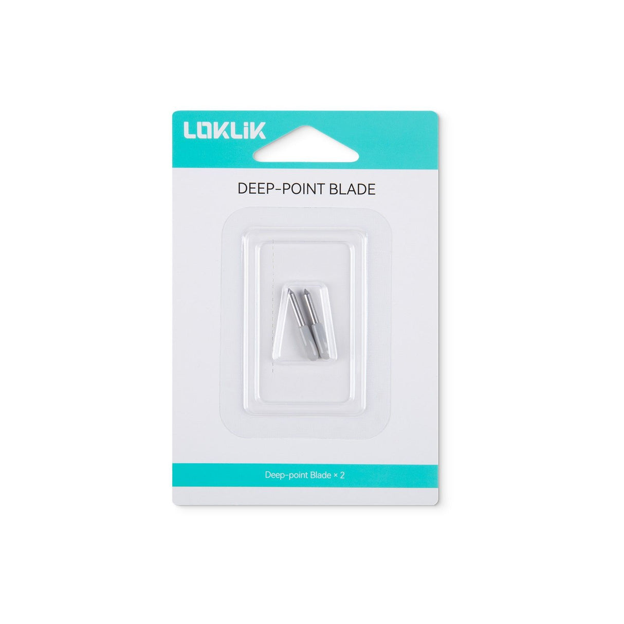Loklik • icraft mesjes met diepe punt 2st.