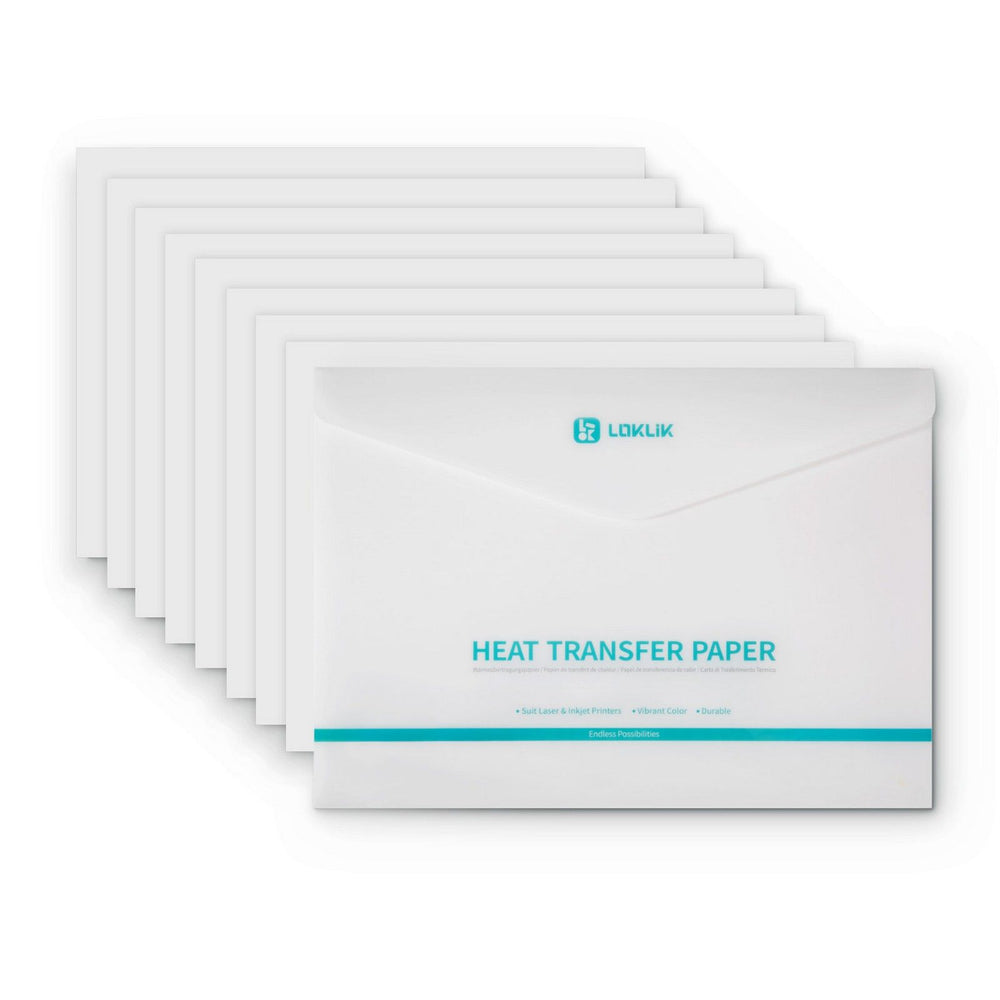 Loklik • transferpapier donker 8x