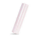 Loklik • transfertape met raster rol 30cmx3m rood