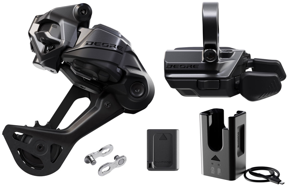 Shimano deore di2 m6250-sgs 12-speed drivetrain upgrade kit clamp