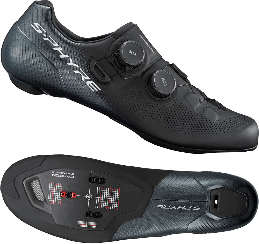 Shimano sh-rc903 s-phyre black - road bike shoes