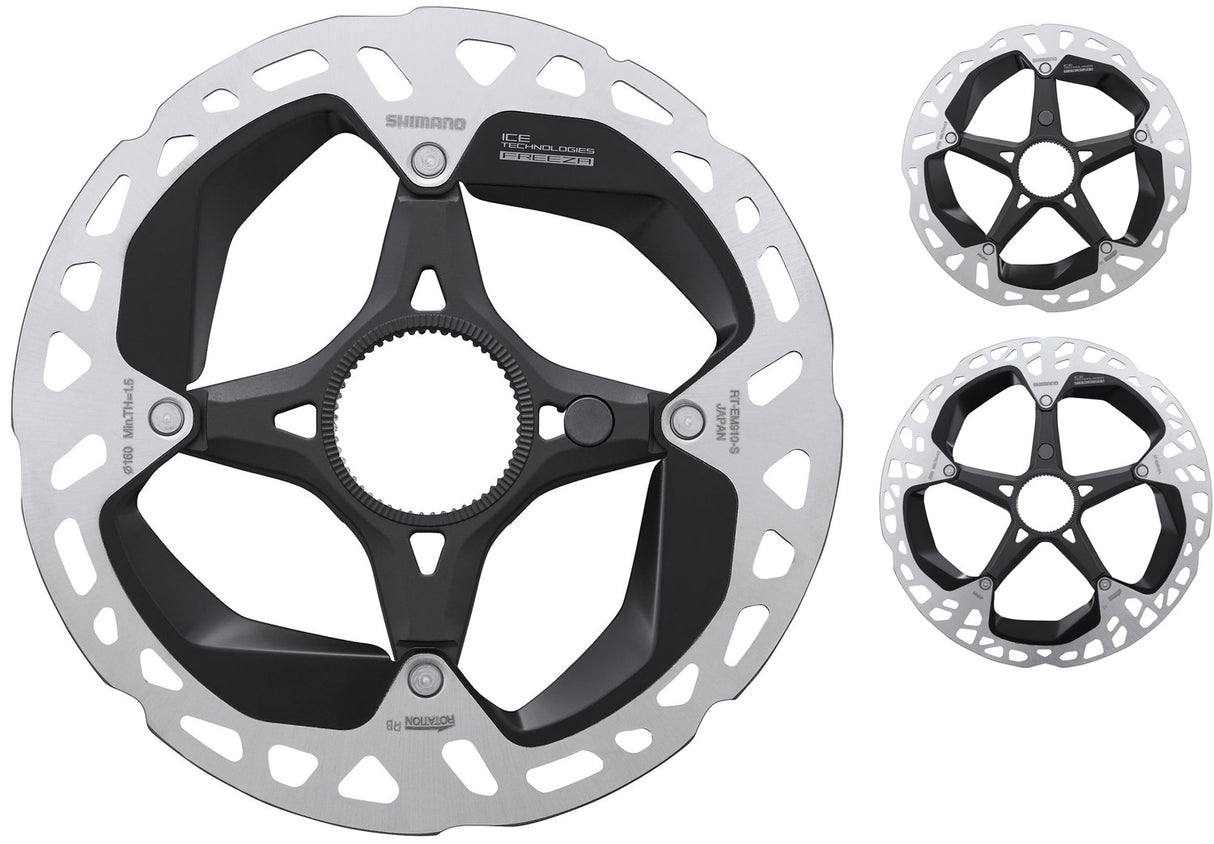 Shimano steps rt-em910 center-lock disc rotor for e-bike