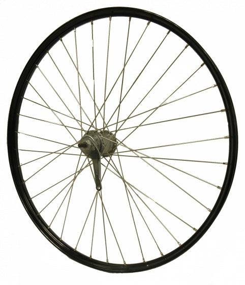 Rear wheel 28-15 8-13 8 Nexus 3V RN RVS SPK Black rim