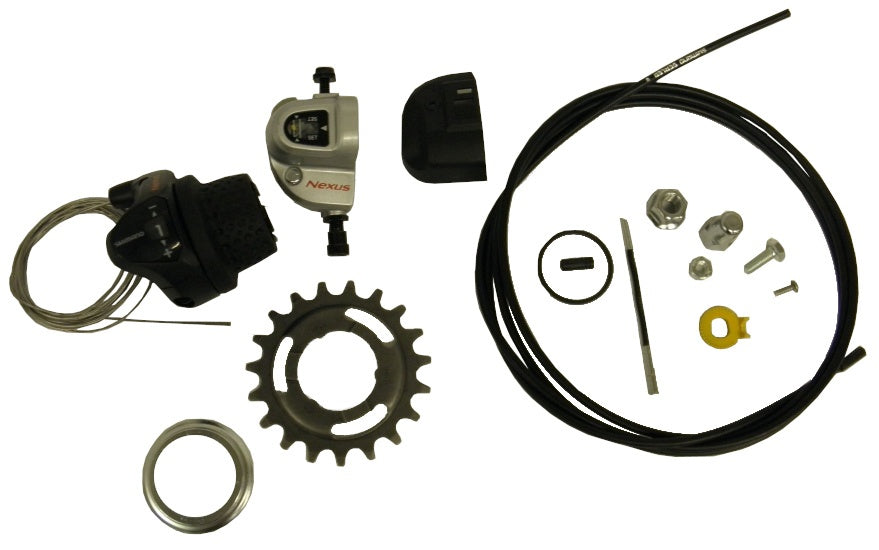 Hinterrad 28-15 8-13 8 Nexus 3V RN RVS SPK Black Rim