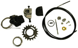Ruota posteriore 28-15 8-13 8 Nexus 3V RN RVS SPK Black Broncing