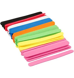 D'Eva Schaum Glace Sticks Faarf, 120st.