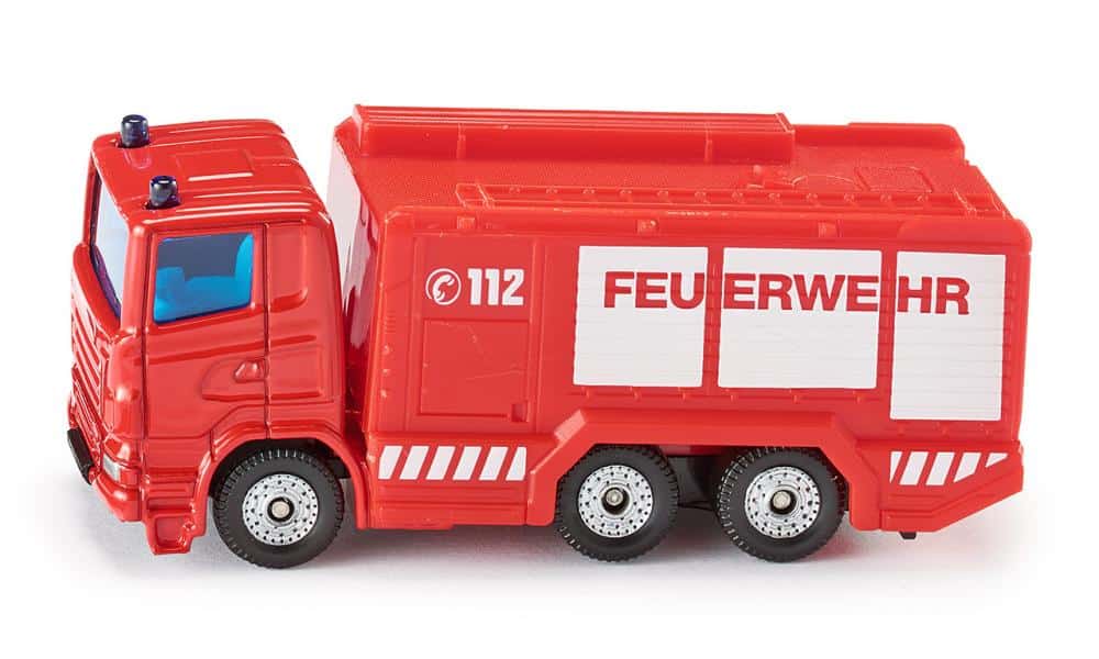 Siku - brandweerwagen en waterkanon