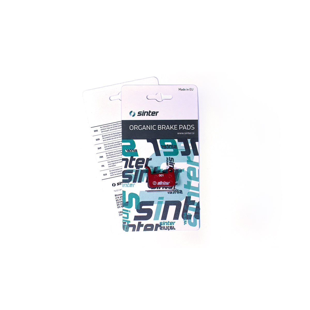 Disc brake blocks Standard Red