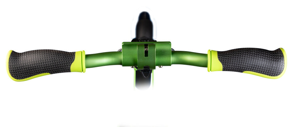 Six degrees 2-wiel Kinderstep Opvouwbaar Voetrem Groen Zwart