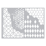Sizzix • tim holtz juego de troqueles thinlits técnica mixta 4 piezas