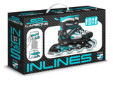 Skids Kontroll Carbone Inline Skates Semi-Softboat Caseable Black Gréisst 34-37