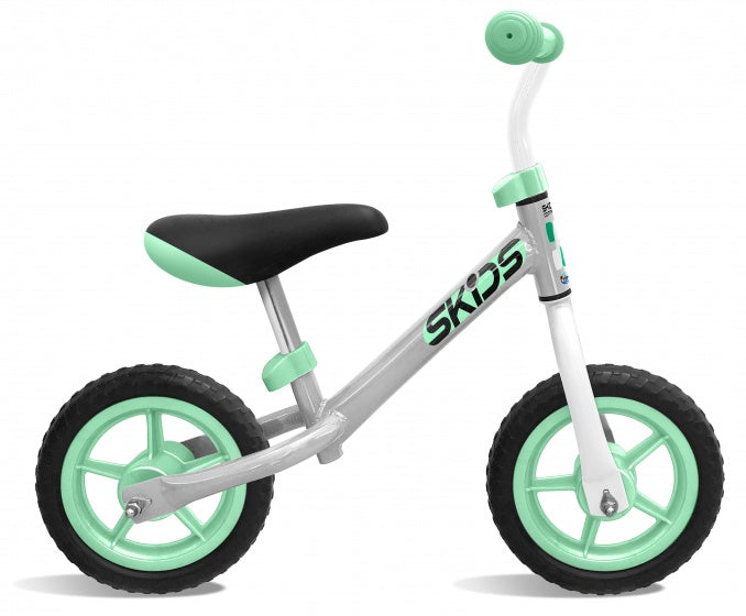 Skids -Kontrolle mit 2 Rädern 10 Zoll Junior Grey Türkis