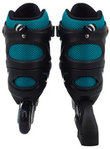 Skids Kontroll-Sauerstoff Inline Skates semi-softbootable Benzleable Benzin Gréisst 42-45