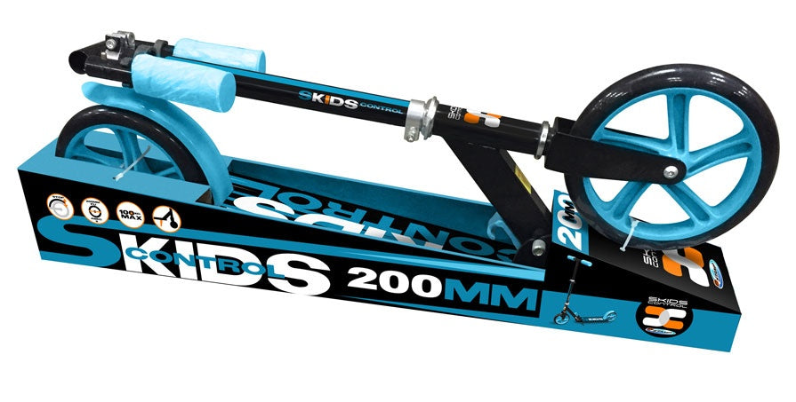 SKIDS CONTROL Foldstep 200 mm fodbremse junior sort blå
