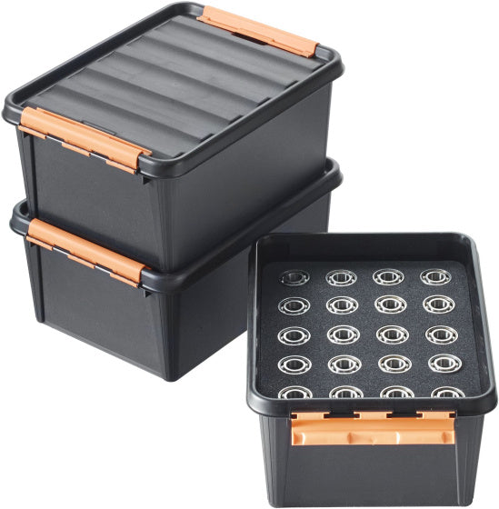 SmartStore 31 Storage Box 32 litru polypropylenu černá