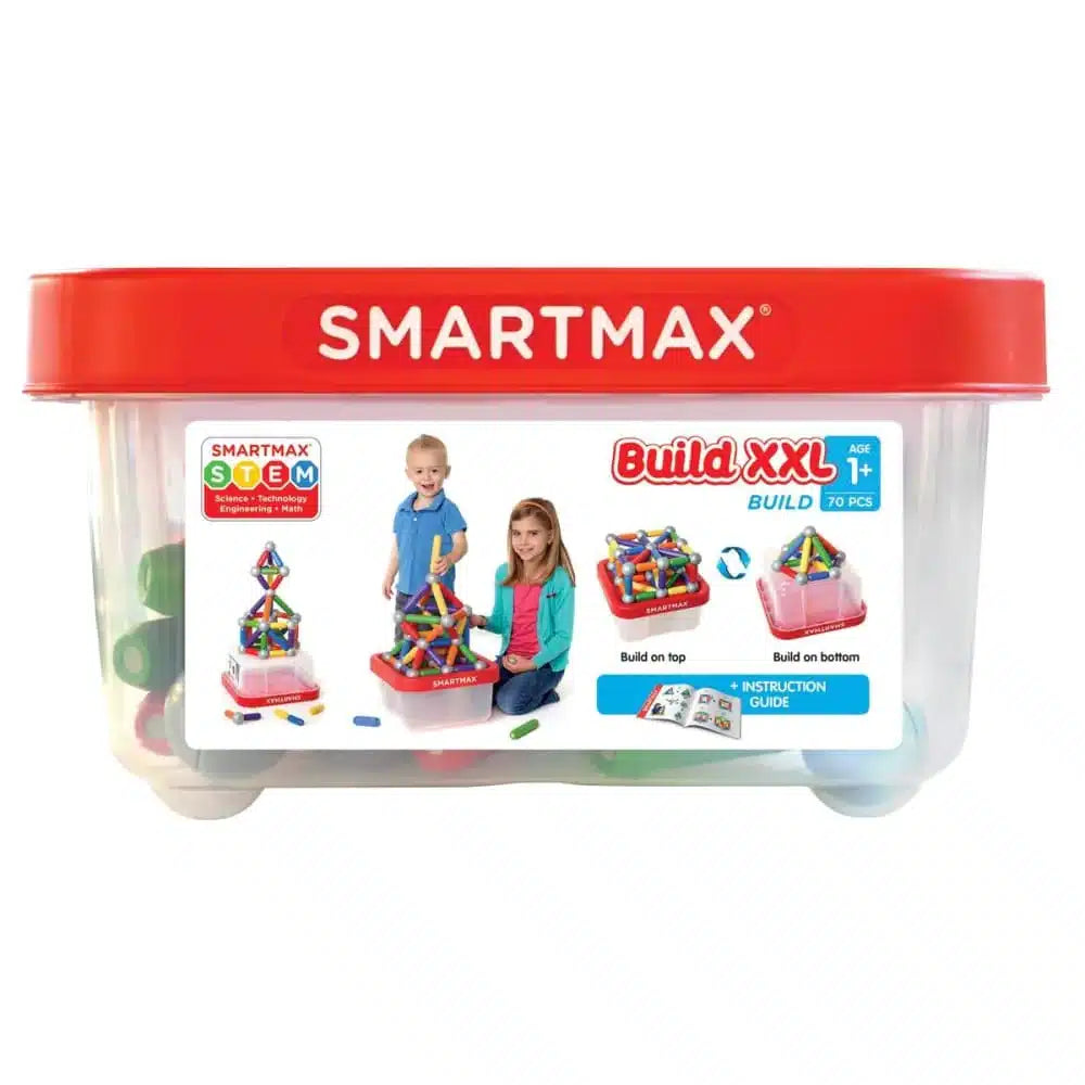 Smart Max Build XXL suitcase with 70 parts