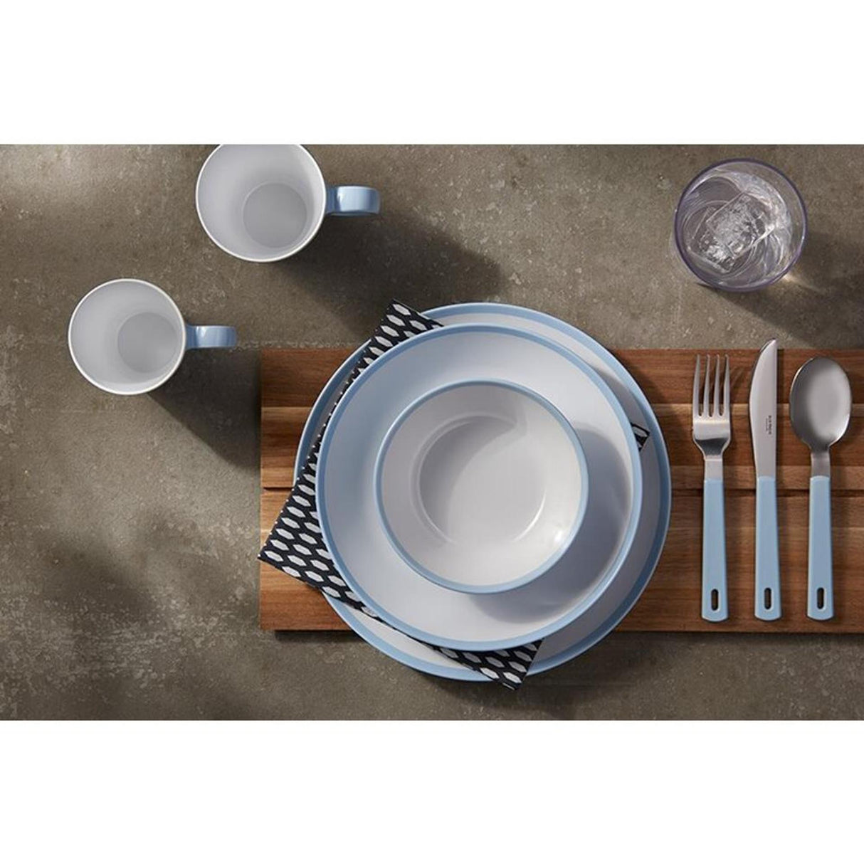 Mepal ontbijtbord flow 23cm nordic green