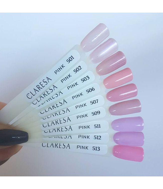 Claresa UV LED Gelak 5ml Pink 513 Funfair