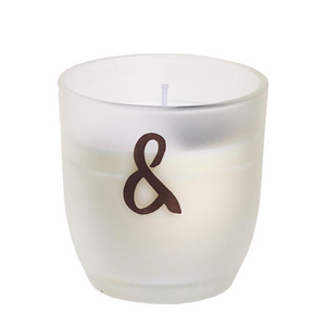 Spaas glass candle matt 82 73mm
