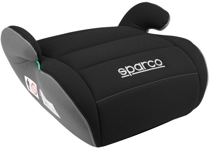 SPARCO F100KI SEAT BOOSTER I-SIZE 125-150 cm Black Grey