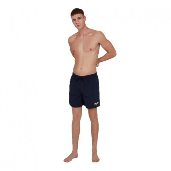 Speedo Swimming Trunks Men 40 CM Nylon Navy Size M