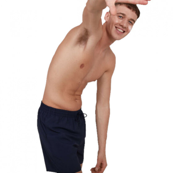 Speedo Men's Swim Trunks 40cm Nylon Navy Size S