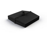 Helcosol parasolvoet 25kg split vulbaar zwart