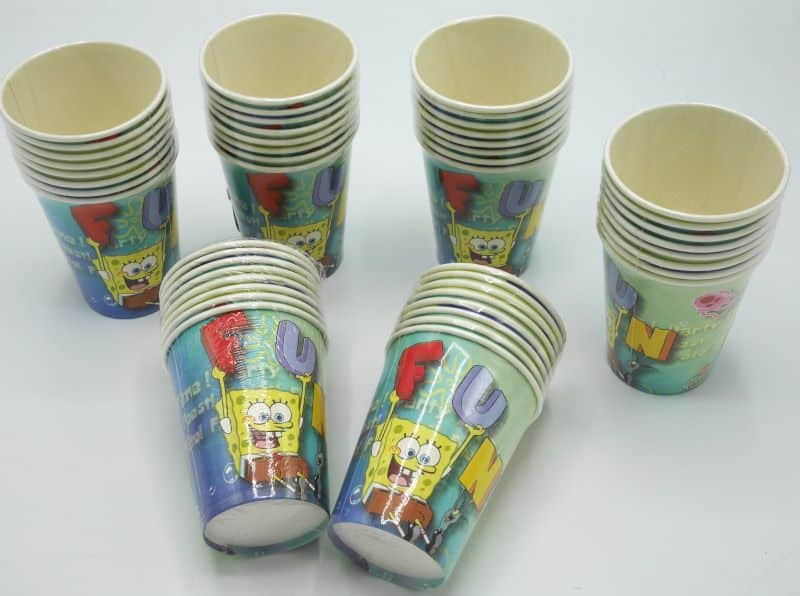 Van der Doelen Sponge Bob paper cups 48 pieces