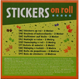 Stickers op rol 3 meter