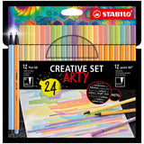 Stabilo Stabilo Set Arty Filz -Tip Stifte 68 88 24 Teile