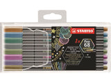 Stabilo Pen 68 Metallic Felt -Tip Stifte, 8st.