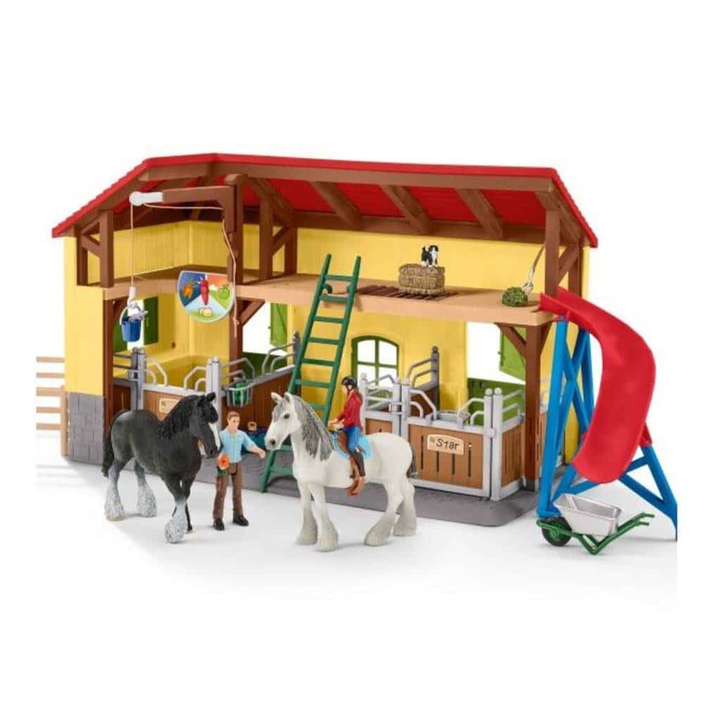 Schleich Farm World Horse Stable 42485