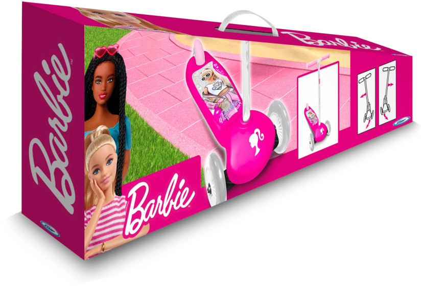 Mattel 3-hjulet barn trinn jenter fotbremsrosa