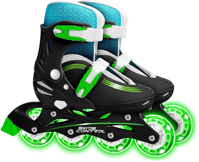Skates en línea Hardboot Tamaño negro ajustable 30-33