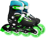 Skates en línea Hardboot Tamaño negro ajustable 30-33