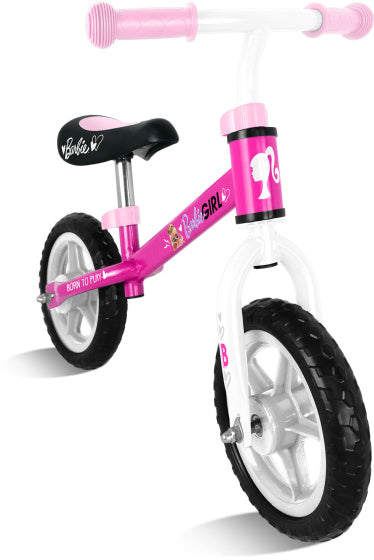 Mattel Gläichgewiicht Vëlo mat 2 Rieder 10 Zoll Meedercher rosa