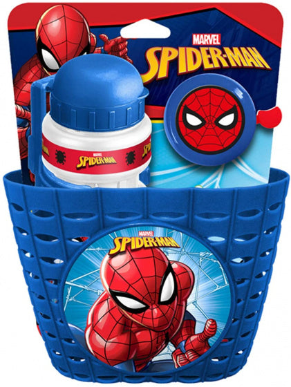 Marvel Spider-Man Børnecykeltilbehør Blåt 3-delt
