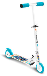 Disney a 2 ruote KinteStep Freno pieghevole pieghevole Bianco Petroblauw