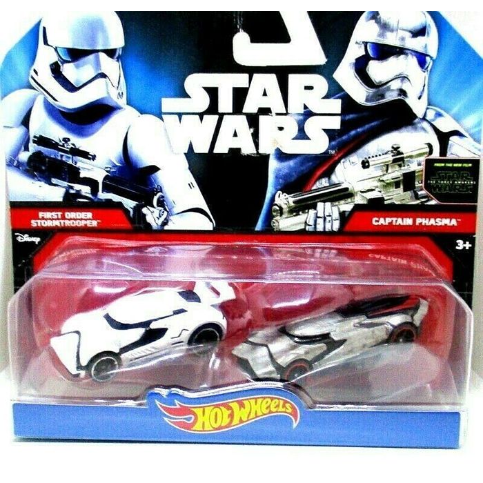 Hasbro Star Wars 2 Auto Apos; S Captain Phasma tillsammans med första ordningen Stormtrooper
