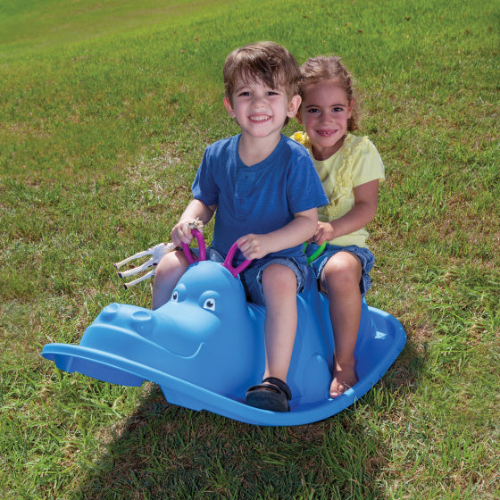 Starplay Hippo Swingwip for 1 to 3 children 103 cm blue