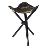 Taburete plegable de equipo de sigilo con 3 patas