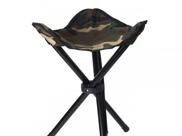 Taburete plegable de equipo de sigilo con 3 patas