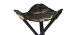 Taburete plegable de equipo de sigilo con 3 patas