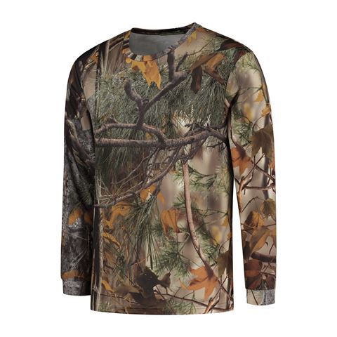 Stealth Gear T-shirt Long Sleeve Camo Forest Size Size S