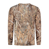 T-shirt Stealth Maglietta a maniche lunghe camo rietprint size xl